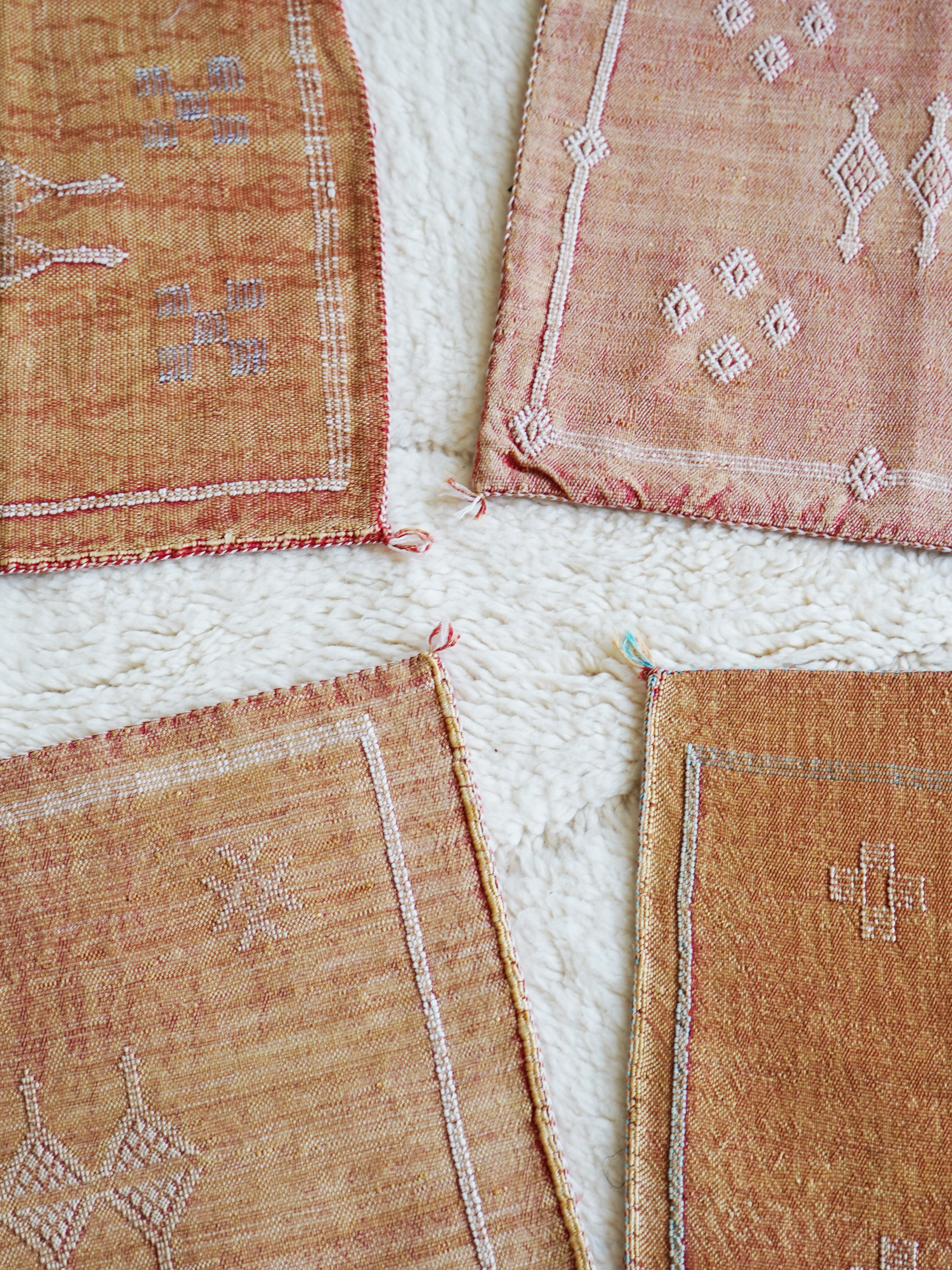 Luxury Cactus Silk Cushion - Mixed Colours