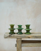 Vintage Tamegroute Candlestick Holder